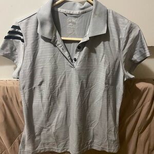Adidas Gray Polo Shirt